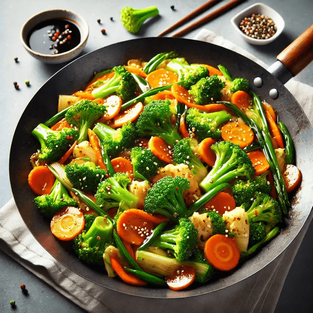 Image of Vegetable Stir Fry with Jasmine Rice